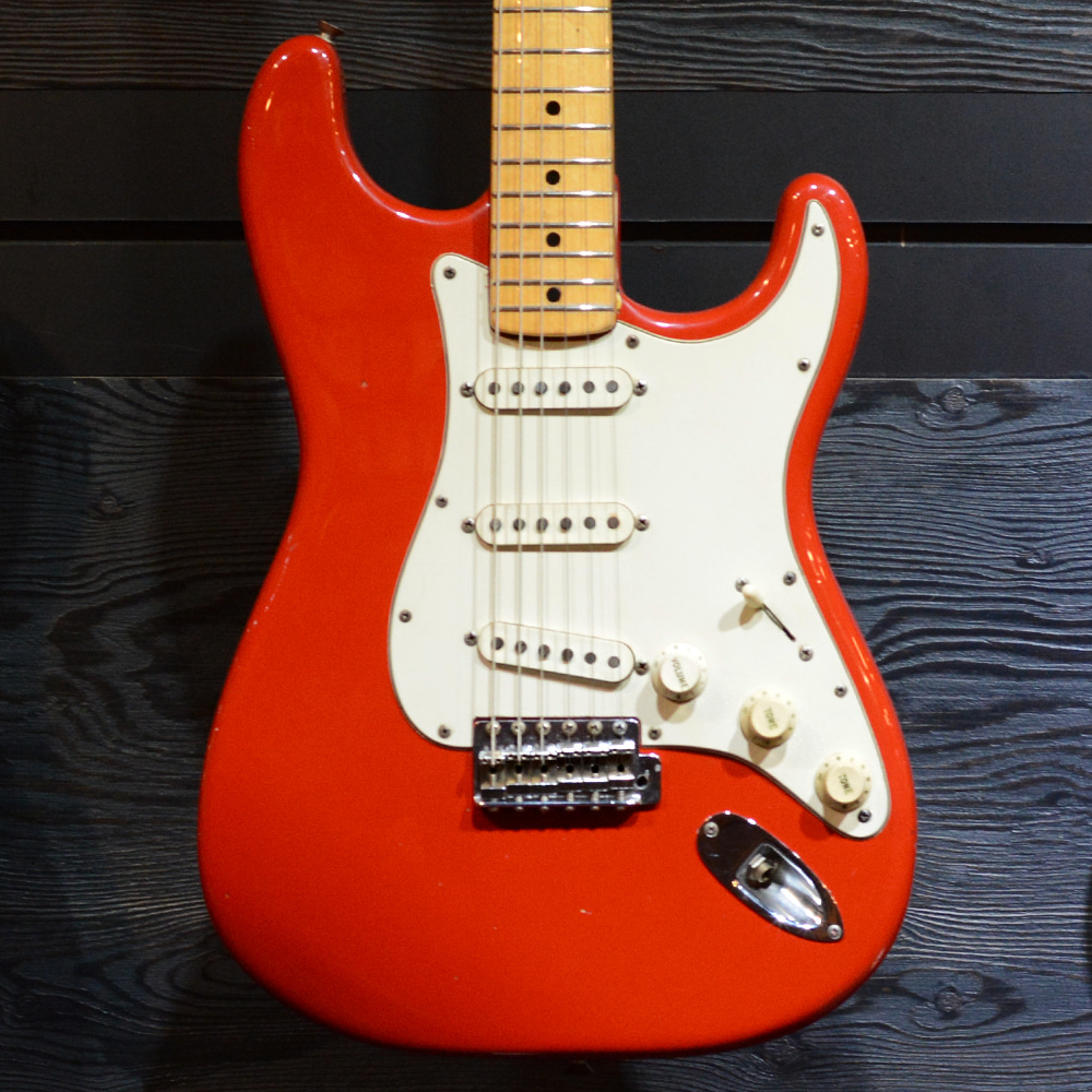 [중고] Fender USA Stratocaster Fiesta Red 1973&#039;