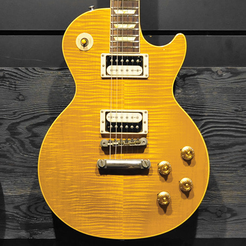 [중고] Gibson - Les Paul 1960 Classic Plus Amber Flametop 2000&#039;