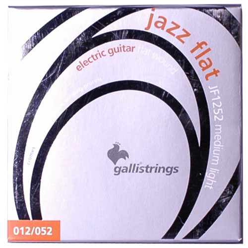 이테리 갈리 일렉기타 스트링 Galli String - Electric JAZZ FLAT Flatwound JF1252, (012-052) 
