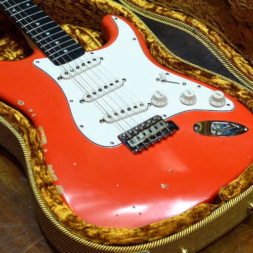 [중고] Fender Japan Extrad Series Fiesta Red Body w/ Custom Neck