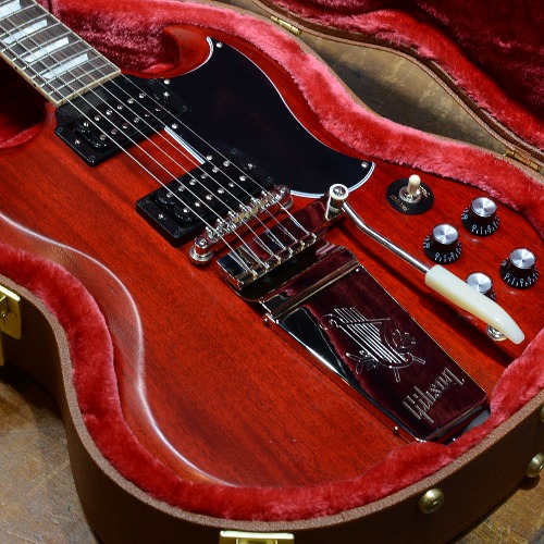[중고] Gibson SG Standard ’61 Faded Maestro Vibrola (Vintage Cherry) 2023&#039;