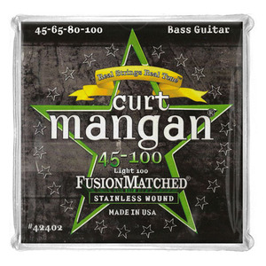 CURT MANGAN - Stainless 45-100 Bass Strings