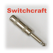 Switchcraft SP280 1/4 Inch Phone Plugs (Mono)