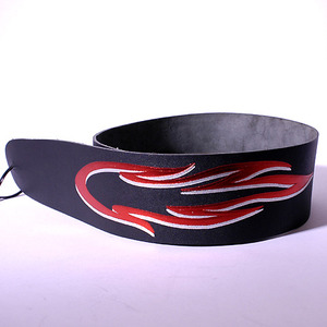 Perris Strap - Leather Fire
